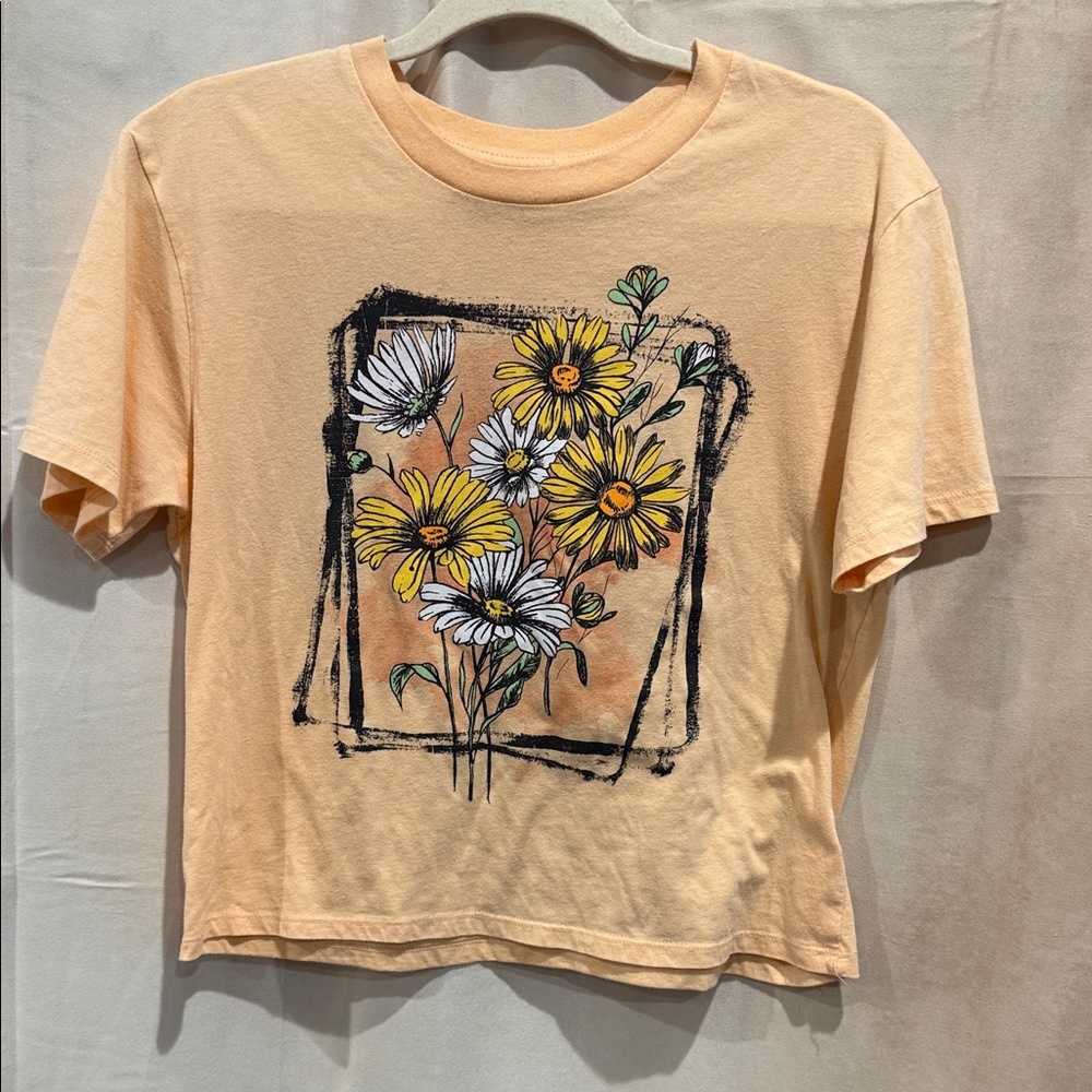 Rebellious One Peach Tee